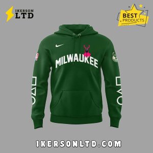 Milwaukee Bucks x Squid Game Green Hoodie