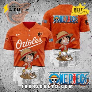 MLB Baltimore Orioles x One Piece Baseball Jersey