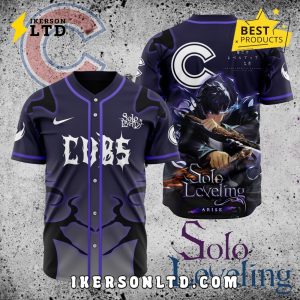 MLB Chicago Cubs x Solo Leveling Baseball Jersey