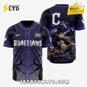 MLB Cleveland Guardians x Solo Leveling Baseball Jersey