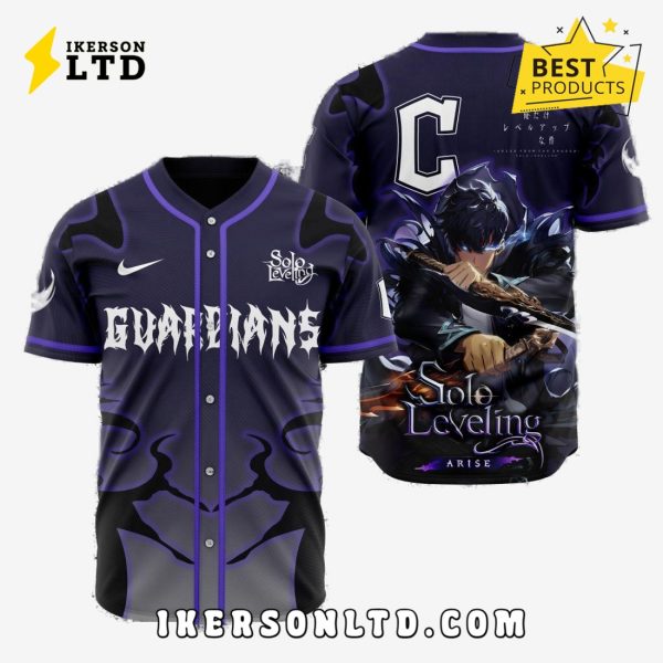MLB Cleveland Guardians x Solo Leveling Baseball Jersey