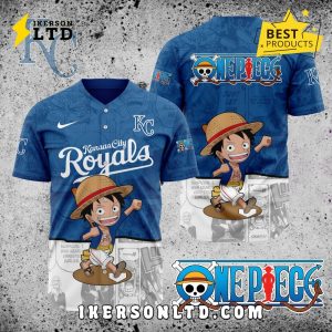 MLB Kansas City Royals x One Piece Baseball Jersey