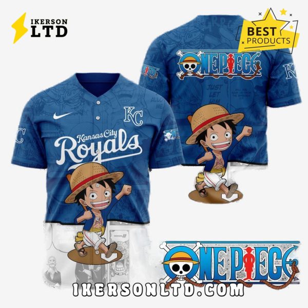 MLB Kansas City Royals x One Piece Baseball Jersey