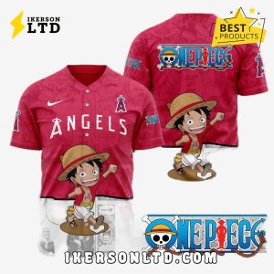MLB Los Angeles Angels x One Piece Baseball Jersey