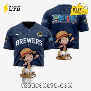 MLB Milwaukee Brewers x One Piece Baseball Jersey
