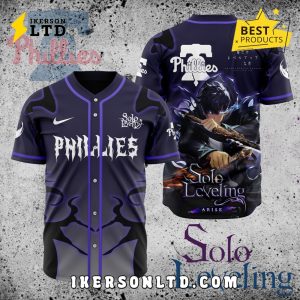 MLB Philadelphia Phillies x Solo Leveling Baseball Jersey