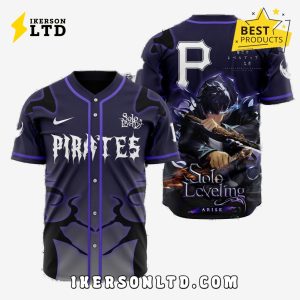 MLB Pittsburgh Pirates x Solo Leveling Baseball Jersey