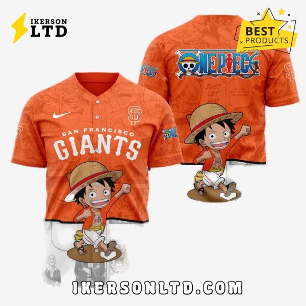 MLB San Francisco Giants x One Piece Baseball Jersey