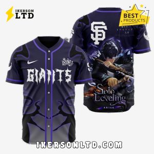 MLB San Francisco Giants x Solo Leveling Baseball Jersey