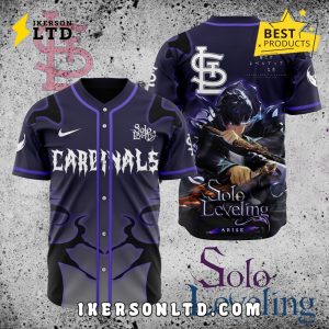 MLB St. Louis Cardinals x Solo Leveling Baseball Jersey