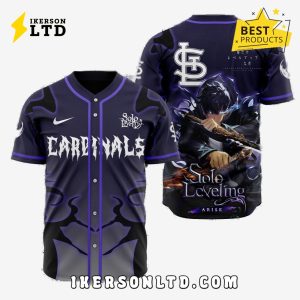 MLB St. Louis Cardinals x Solo Leveling Baseball Jersey