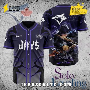MLB Toronto Blue Jays x Solo Leveling Baseball Jersey