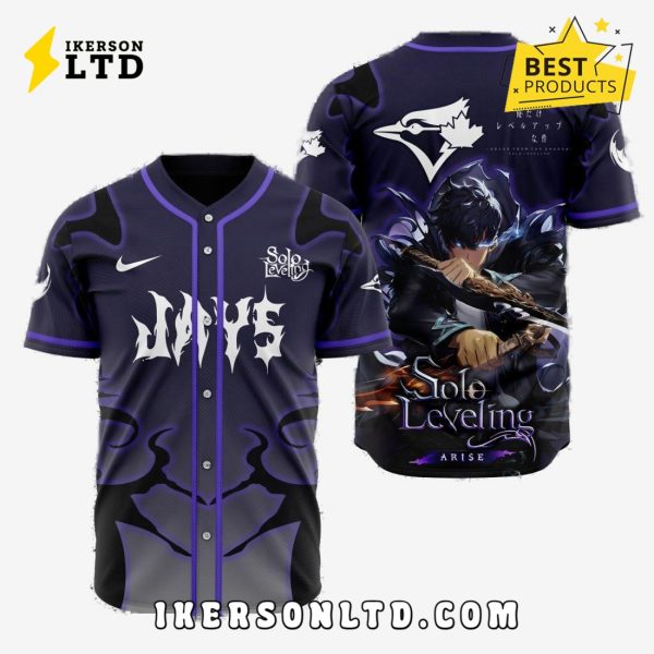 MLB Toronto Blue Jays x Solo Leveling Baseball Jersey