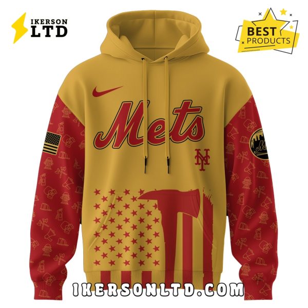 New York Mets MLB Firefighter Appreciation Night Hoodie
