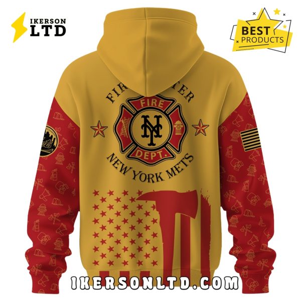 New York Mets MLB Firefighter Appreciation Night Hoodie