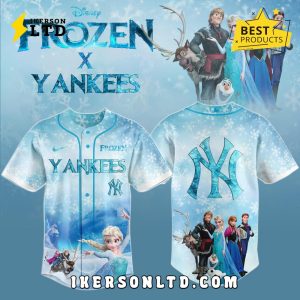 New York Yankees MLB Frozen 2025 Baseball Jersey