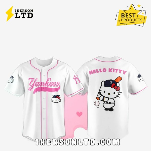 New York Yankees x Hello Kitty Game Night Baseball Jersey