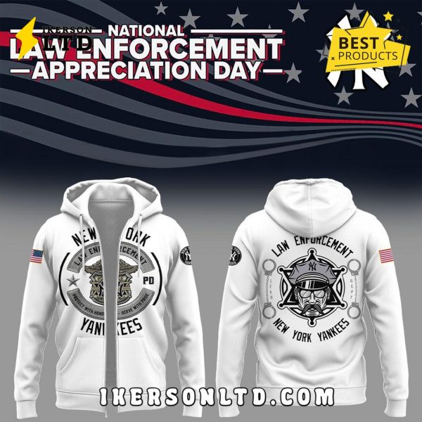 New York Yankees x Law Enforcement Appreciation Hoodie