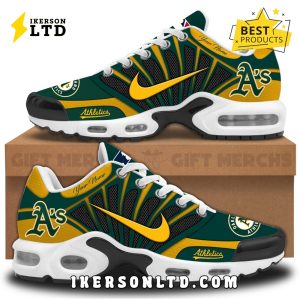 Oakland Athletics Custom MLB Air Max Plus Sneakers