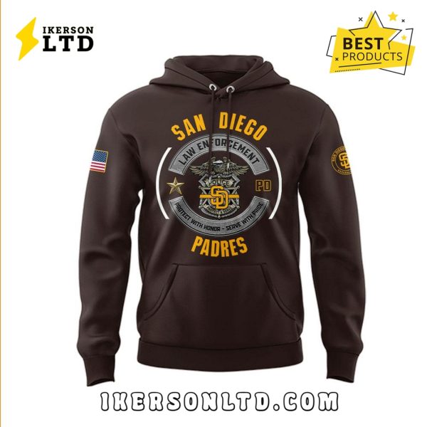 Padres x Law Enforcement Appreciation Day 2025 Hoodie