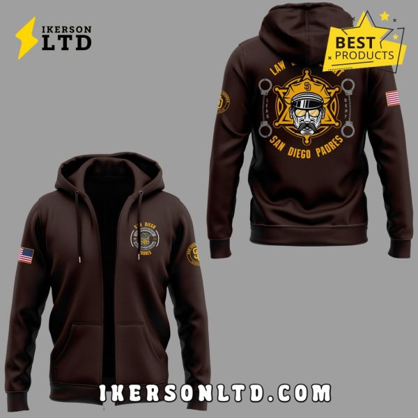 Padres x Law Enforcement Appreciation Day 2025 Hoodie