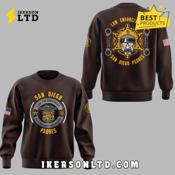 Padres x Law Enforcement Appreciation Day 2025 Hoodie