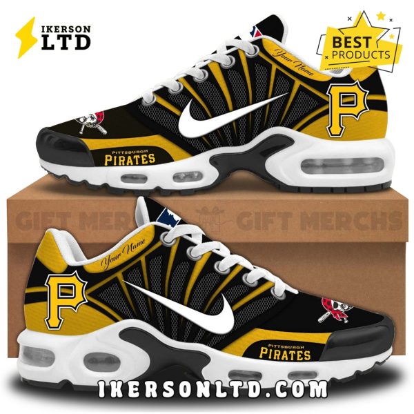 Pittsburgh Pirates Custom MLB Air Max Plus Sneakers