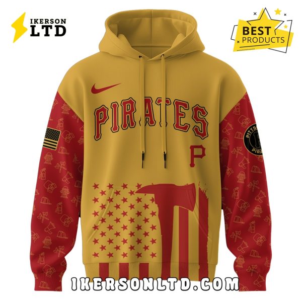 Pittsburgh Pirates MLB Firefighter Appreciation Night Hoodie