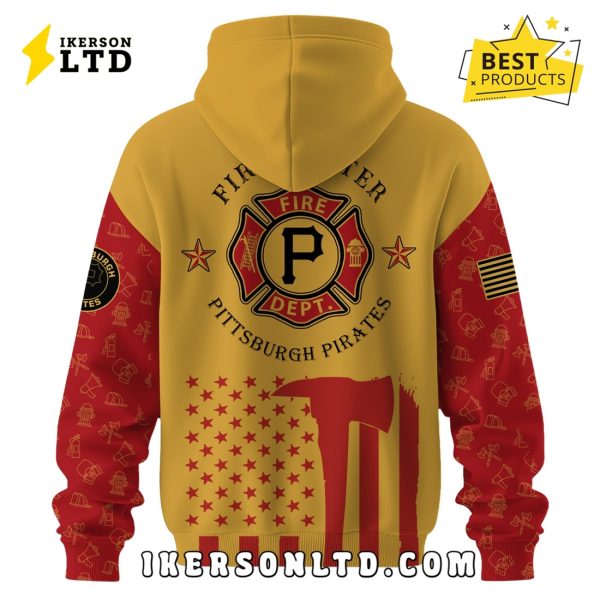 Pittsburgh Pirates MLB Firefighter Appreciation Night Hoodie
