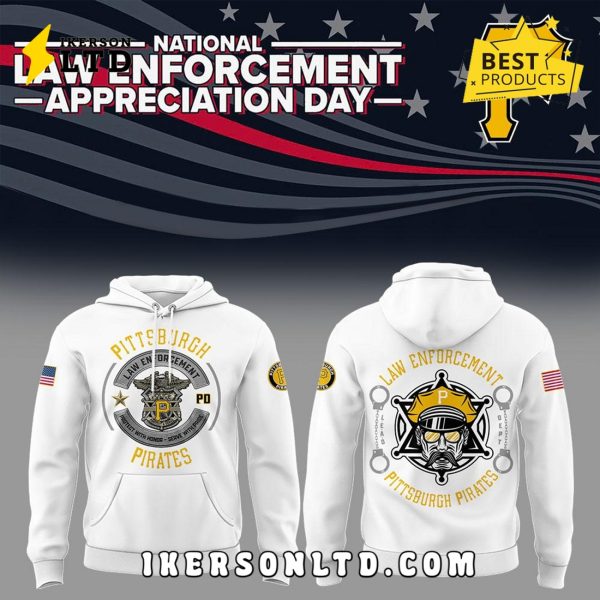 Pittsburgh Pirates x 2025 Low Enforcement Appreciation Hoodie