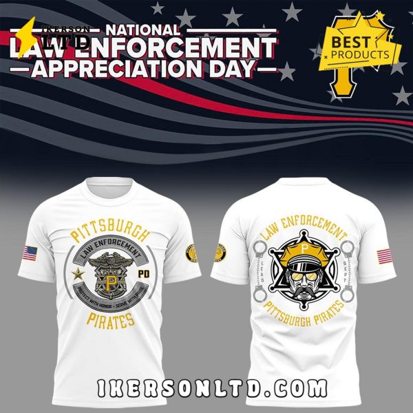 Pittsburgh Pirates x 2025 Low Enforcement Appreciation Hoodie