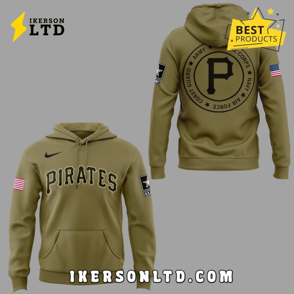 Pittsburgh Pirates x 2025 Military Appreciation Night Hoodie
