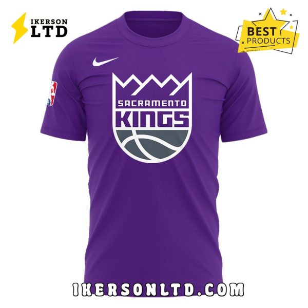 Sacramento Kings x 2025 Hello Kitty Night Purple Hoodie