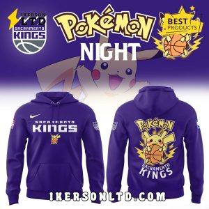 Sacramento Kings x 2025 Pokemon Night Hoodie