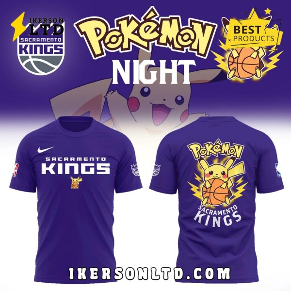 Sacramento Kings x 2025 Pokemon Night Hoodie