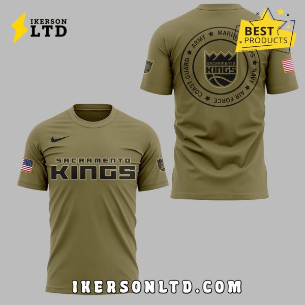 Sacramento Kings x2025 Military Appreciation Night Hoodie