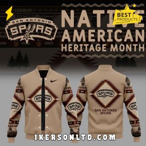 San Antonio Spurs x 2025 Peanuts Holiday Speciality Varsity Jacket
