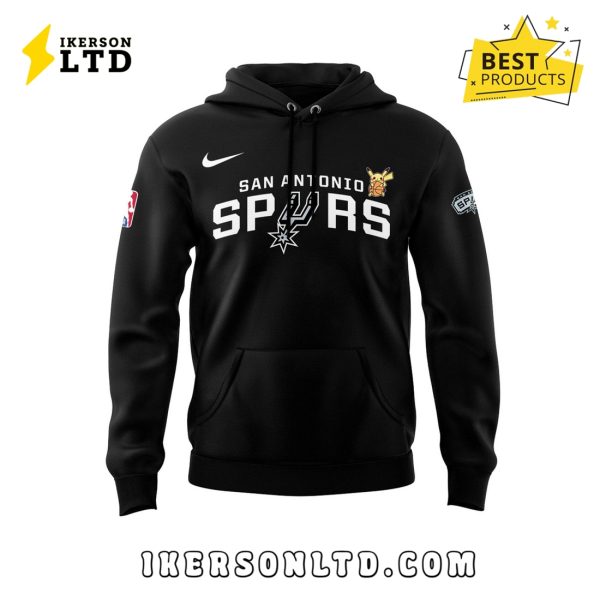 San Antonio Spurs x 2025 Pokemon Night Hoodie