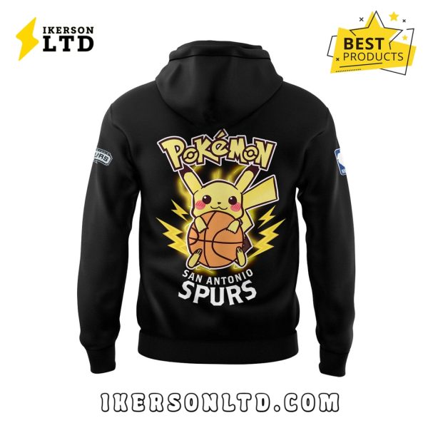 San Antonio Spurs x 2025 Pokemon Night Hoodie