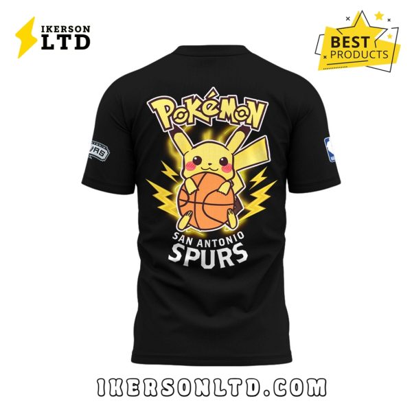 San Antonio Spurs x 2025 Pokemon Night Hoodie