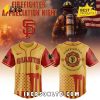 Pittsburgh Pirates MLB Firefighter Appreciation Baseball Jersey