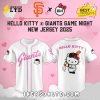 Pittsburgh Pirates x Hello Kitty Game Night Baseball Jersey