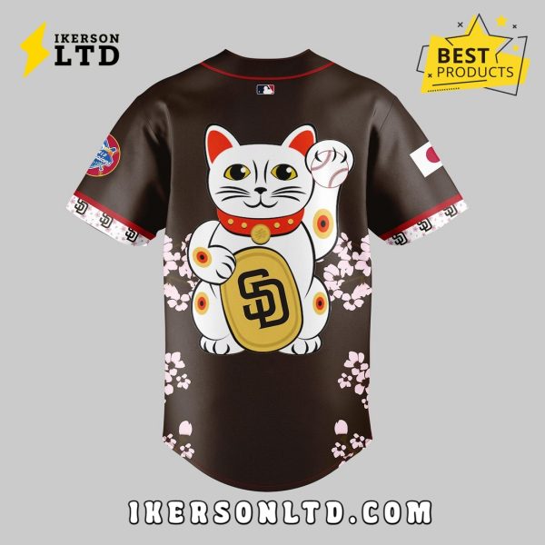 SD Padres x 2025 Japanese Heritage Night Baseball Jersey