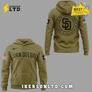 SD Padres x Military Appreciation Night 2025 Hoodie