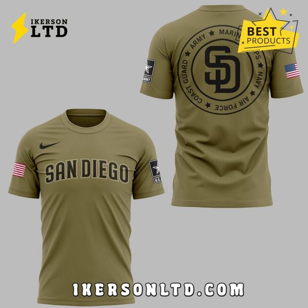 SD Padres x Military Appreciation Night 2025 Hoodie