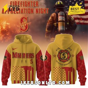 Seattle Mariners MLB Firefighter Appreciation Night Hoodie