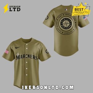 Seattle Mariners x Military Appreciation Night 2025 Baseball Jersey