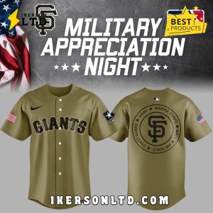 SF Giants x 2025 Military Appreciation Night Baseball Jersey
