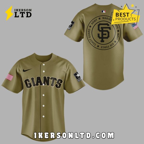 SF Giants x 2025 Military Appreciation Night Baseball Jersey