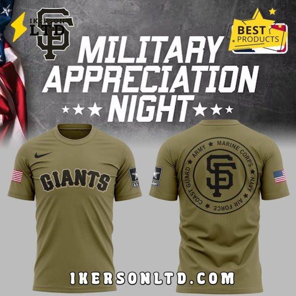 SF Giants x 2025 Military Appreciation Night Hoodie